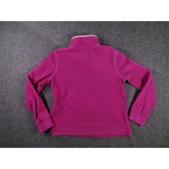 Old Navy Jacket Womens M Pink Full Zip Fleece Stand Collar Pockets Casual - Picture 8 of 9